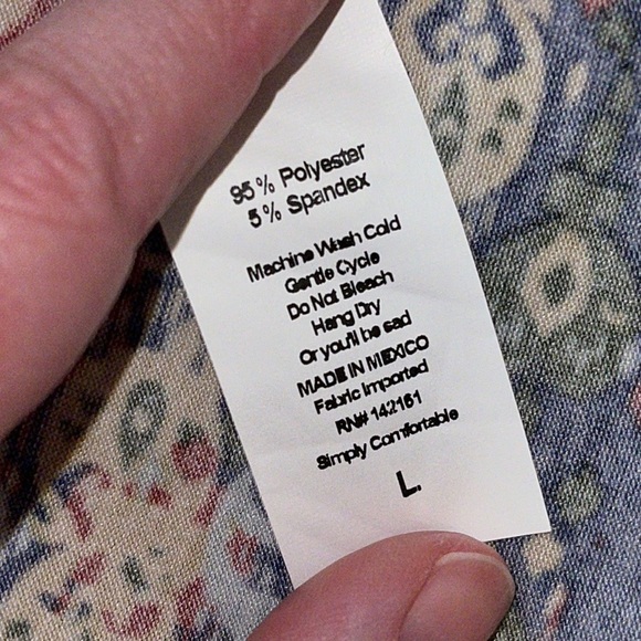 NWT LulaRoe Madison Pleated Skirt Sz. L - Picture 16 of 16